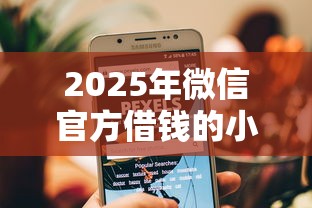 2025年微信官方借钱的小程序？罗列五个65岁可以借款的平台