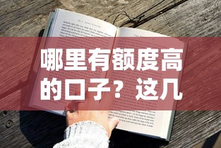 哪里有额度高的口子？这几个平台审核快、门槛低！