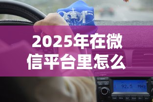2025年在微信平台里怎么借钱？公布5个比较容易借钱的平台