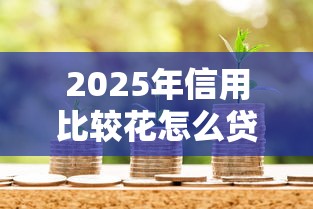 2025年信用比较花怎么贷款：推荐五个中国网贷平台排名不分先后