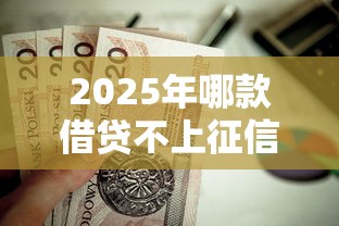 2025年哪款借贷不上征信？试试这五个有信用卡就能贷款的平台