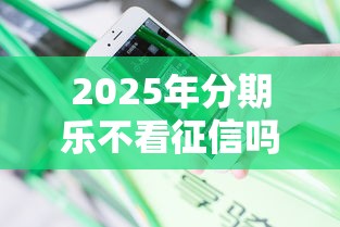 2025年分期乐不看征信吗：分享5个有信用卡就可以贷款的平台