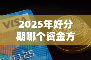 2025年好分期哪个资金方好下款，试试这5个分期有额度的网贷软件