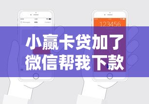 小赢卡贷加了微信帮我下款？真实经历分享+申请流程解析