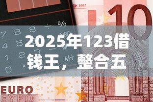 2025年123借钱王，整合五个2025黑户口子