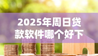 2025年周日贷款软件哪个好下款，梳理五个18岁借款神器快速下款平台
