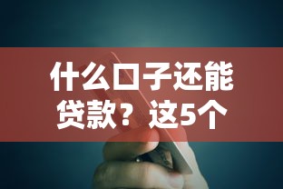 什么口子还能贷款？这5个正规平台审核快、额度高