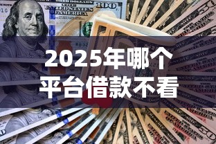 2025年哪个平台借款不看征信？看看这五个不查征信的借款平台百分百通过