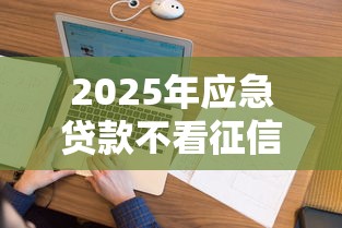 2025年应急贷款不看征信，梳理五个网上正规贷款平台