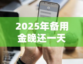 2025年备用金晚还一天：整合5个最好借钱的网贷平台不看数据