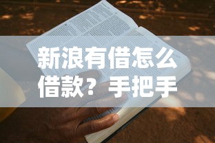 新浪有借怎么借款？手把手教你申请流程和注意事项