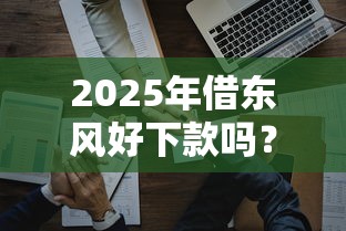 2025年借东风好下款吗？罗列5个平台公司贷款
