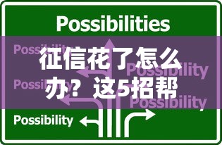征信花了怎么办？这5招帮你快速解决资金难题