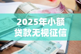 2025年小额贷款无视征信秒放款是真的吗：整合5个小额借贷不看征信的平台