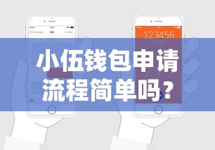 小伍钱包申请流程简单吗？这3个细节帮你快速下款