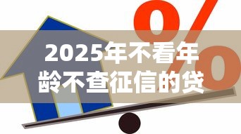 2025年不看年龄不查征信的贷款，整理5个网贷借款平台好下款