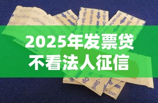 2025年发票贷不看法人征信的有哪些？公布五个18岁的贷款平台