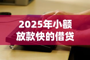 2025年小额放款快的借贷平台有哪些：看看这5个真正无视风控黑白的网贷
