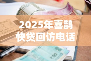 2025年喜鹊快贷回访电话被拒？罗列五个借款平台好借钱利息低