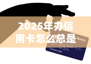 2025年办信用卡怎么总是不通过：推荐5个网贷好过的平台