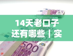 14天老口子还有哪些｜实测这5家平台还能正常放款