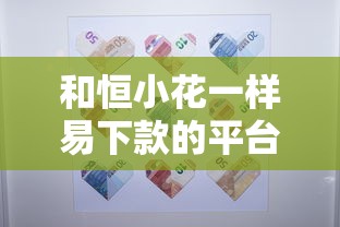 和恒小花一样易下款的平台，这几个或许适合你