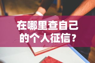在哪里查自己的个人征信？手把手教你3种官方渠道（附详细步骤）