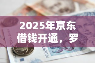 2025年京东借钱开通，罗列5个按揭车贷款平台