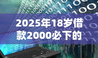2025年18岁借款2000必下的：推荐5个无视逾期大数据花户黑户平台
