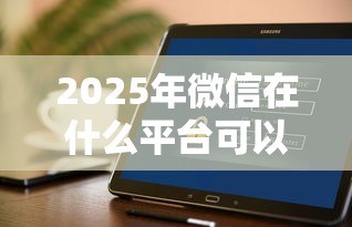 2025年微信在什么平台可以借钱：整合5个不查征信借贷软件