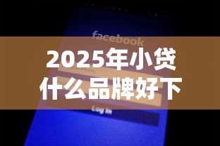 2025年小贷什么品牌好下款快一点，整合五个靠谱的贷款平台