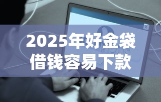 2025年好金袋借钱容易下款吗？罗列5个微信有几个借钱平台