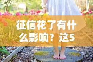 征信花了有什么影响？这5个细节你可能没注意到