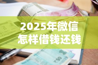 2025年微信怎样借钱还钱：分享5个投诉贷款平台
