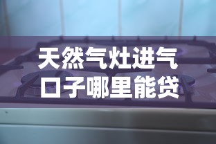 天然气灶进气口子哪里能贷款？家用维修资金解决攻略