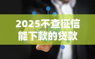 2025不查征信能下款的贷款真实评测！这几家平台真的能申请