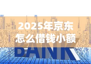 2025年京东怎么借钱小额度？分享五个小微贷款平台
