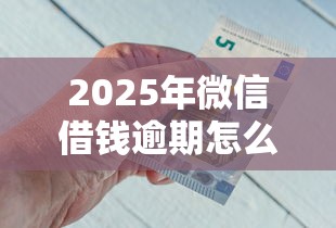 2025年微信借钱逾期怎么收费，梳理五个靠谱借钱的网贷口子