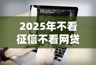 2025年不看征信不看网贷记录下款快的软件有哪些，看看这五个网贷平台大全