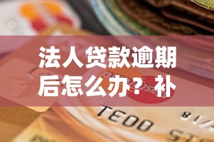 法人贷款逾期后怎么办？补救措施与贷款渠道详解