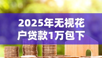 2025年无视花户贷款1万包下款不收会员：整理五个芝麻信用439分下款的软件