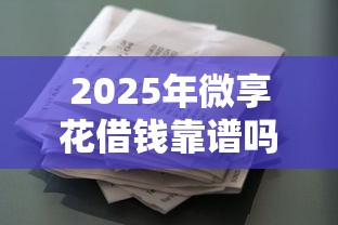 2025年微享花借钱靠谱吗？看看这五个比较安全的贷款平台