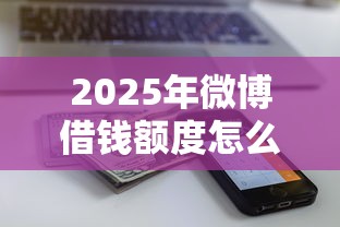 2025年微博借钱额度怎么更新了，推荐5个上海网贷平台