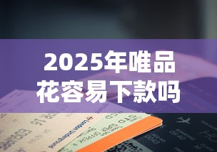 2025年唯品花容易下款吗，梳理5个比信用飞更好下款的口子