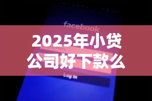 2025年小贷公司好下款么？罗列5个黑贷款马上下款的口子