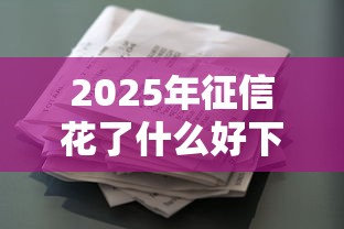 2025年征信花了什么好下款？整合五个六十五岁以上借款平台