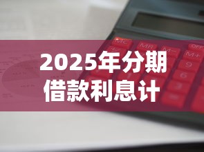 2025年分期借款利息计算：梳理五个高炮黑户