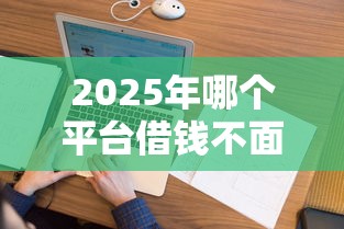 2025年哪个平台借钱不面审的，看看这5个网上平台贷款