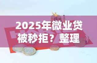 2025年微业贷被秒拒？整理五个手机可以临时借钱的口子