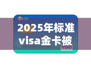 2025年标准visa金卡被拒，整合五个同城贷款平台